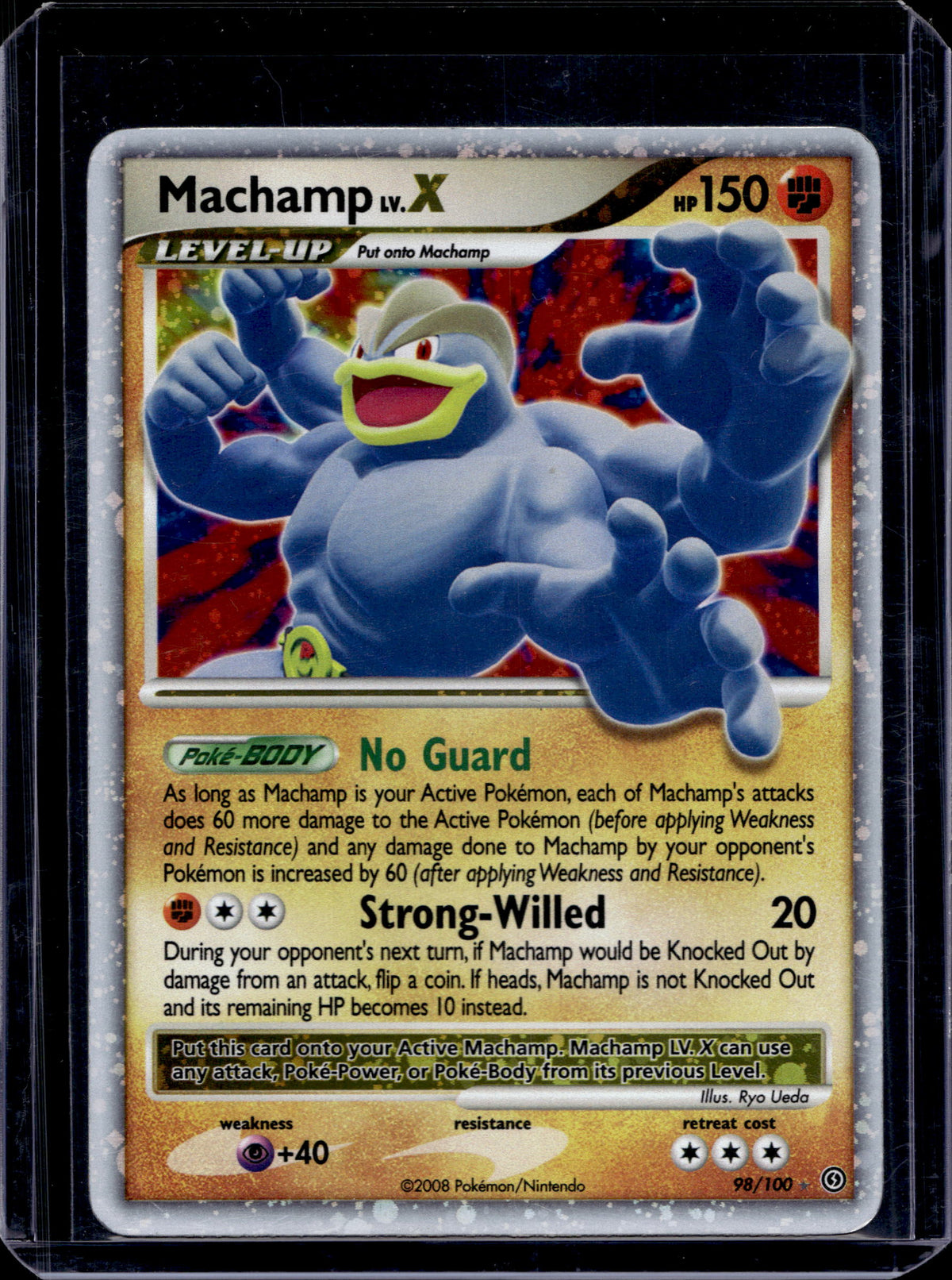 Machamp Lv.X 98/100 Raw