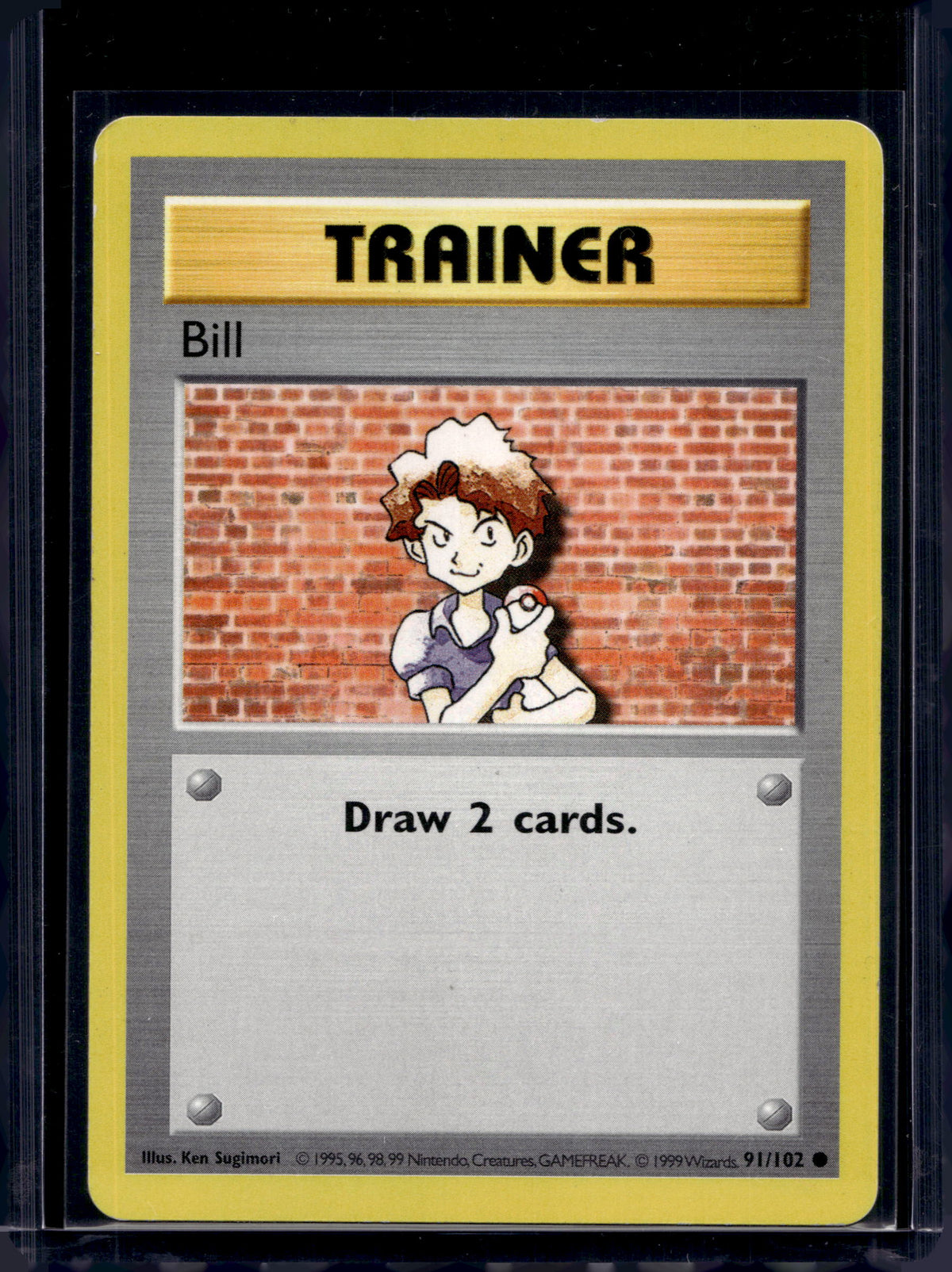 Bill (Base Set - Unlimited) 91/102 Raw