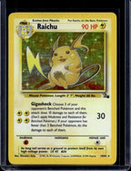 Raichu (Fossil - Holofoil) 14/62 Raw