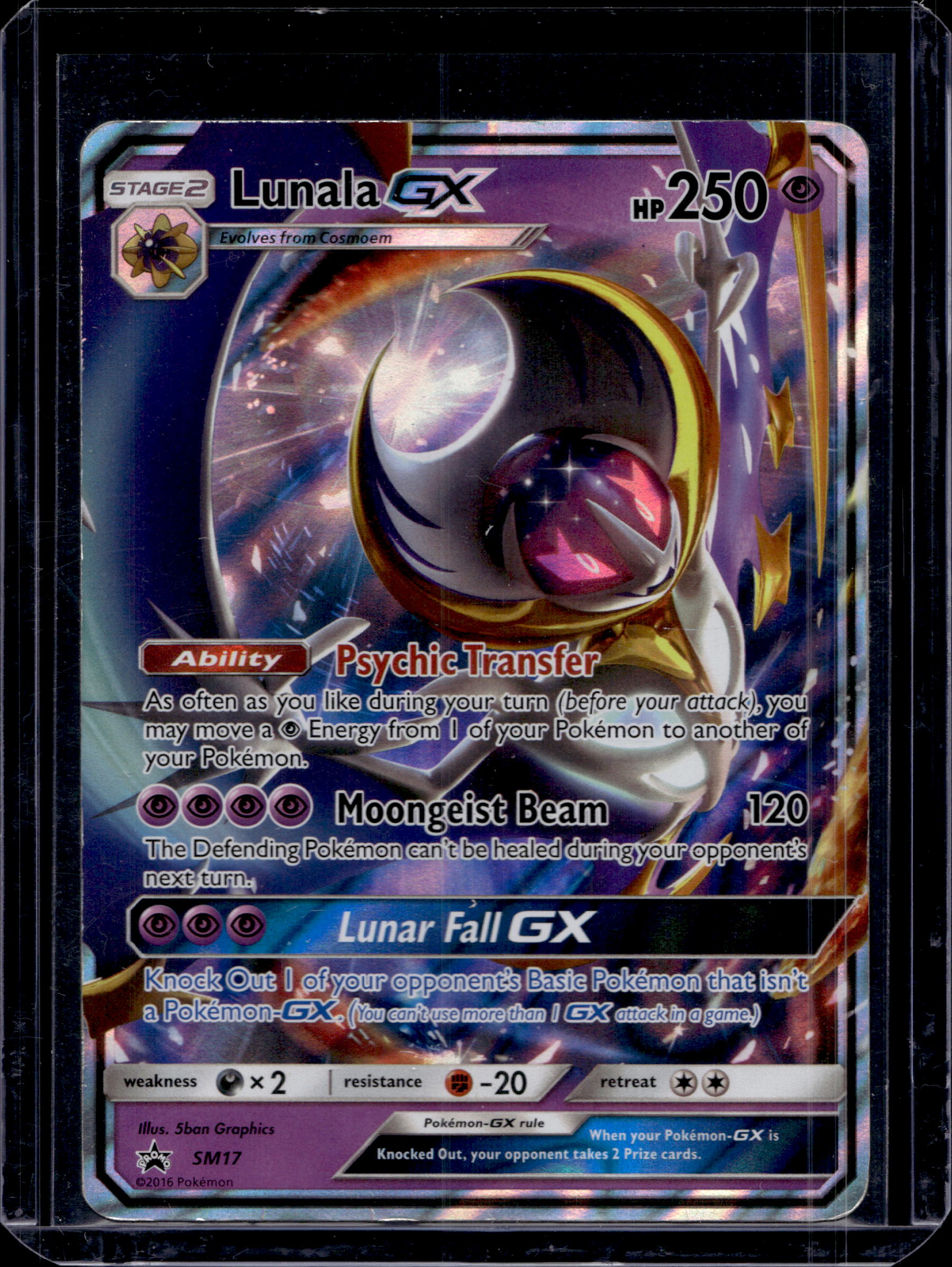 Lunala GX SM17 Raw