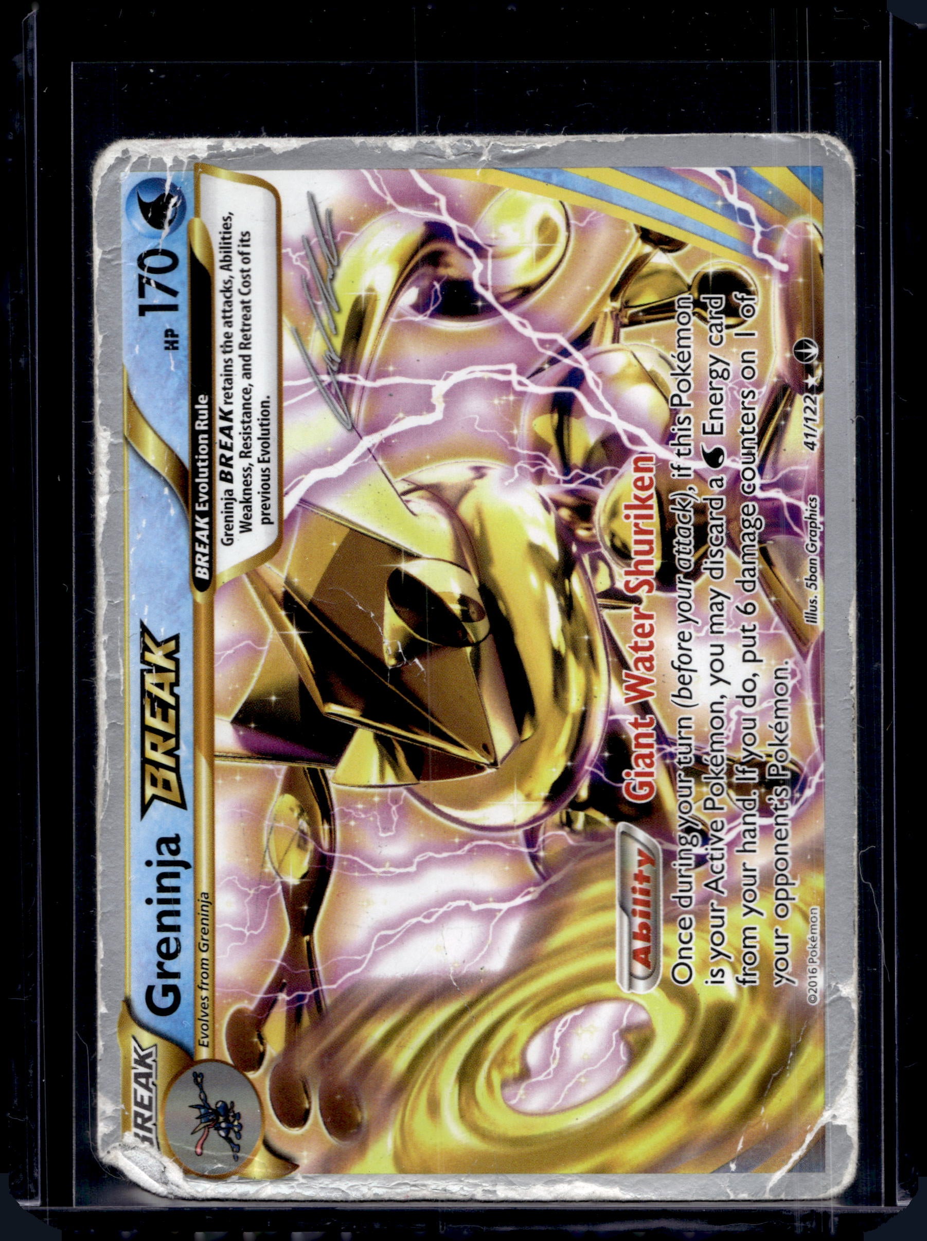 Greninja BREAK 41/122 Raw - RookieLegends