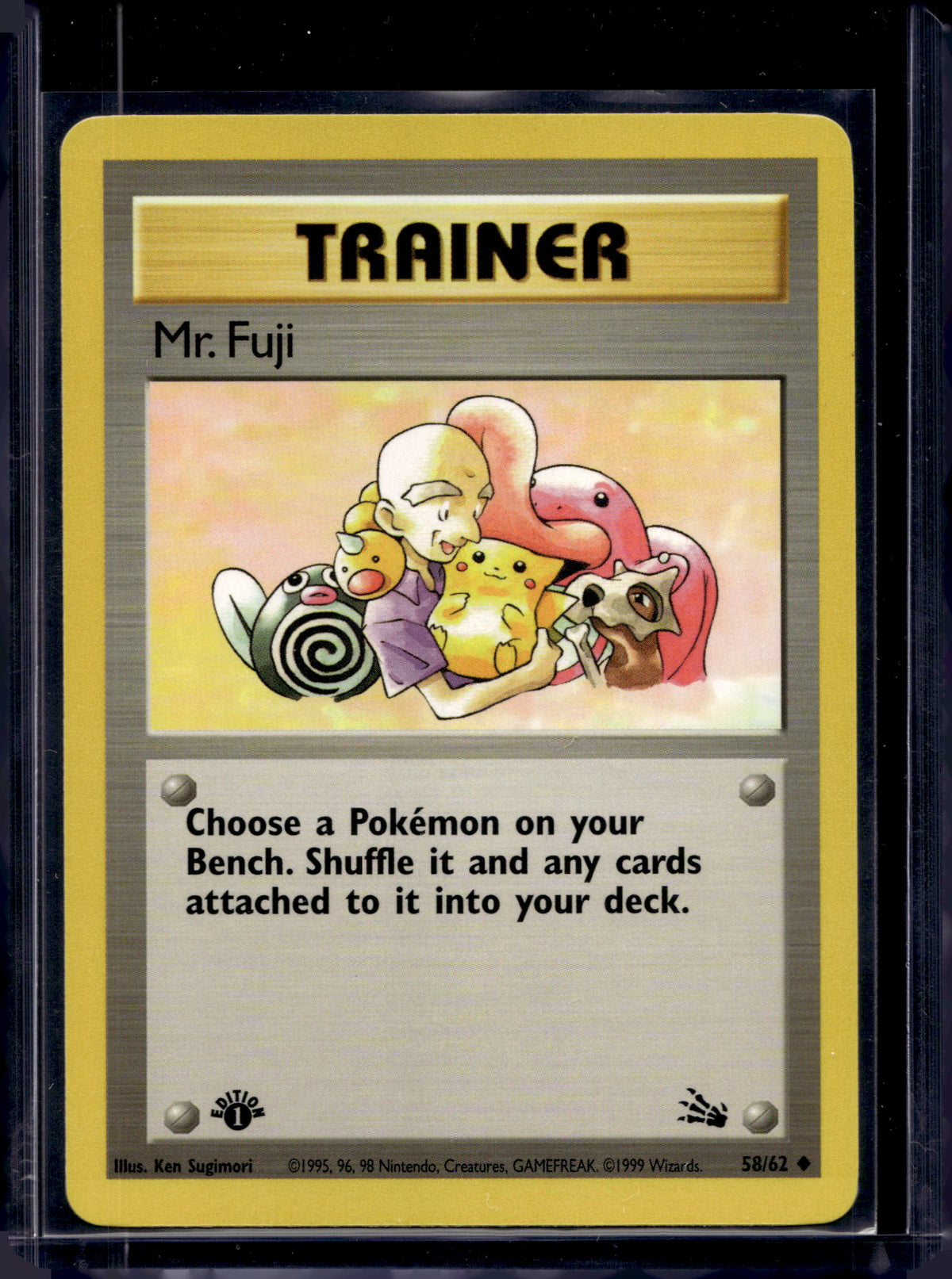 Mr.Fuji (Fossil - 1St Edition) 58/62 Raw