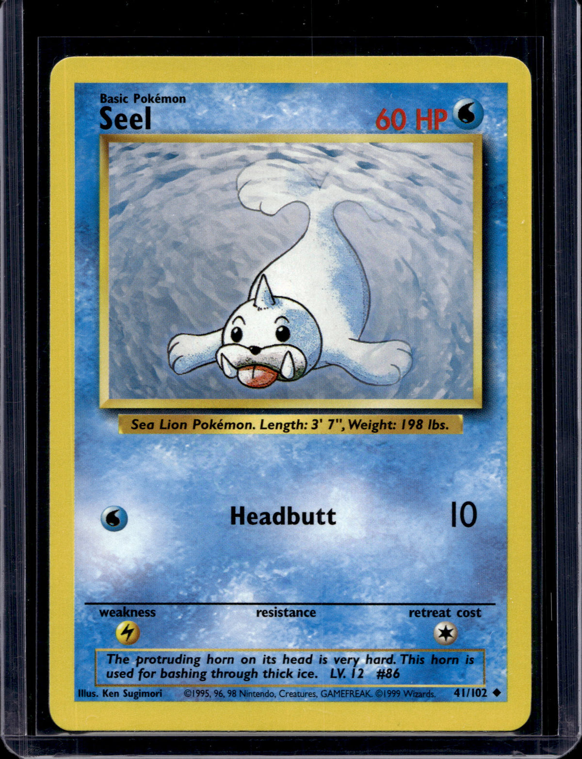 Seel (Base Set - Unlimited) 41/102 Raw