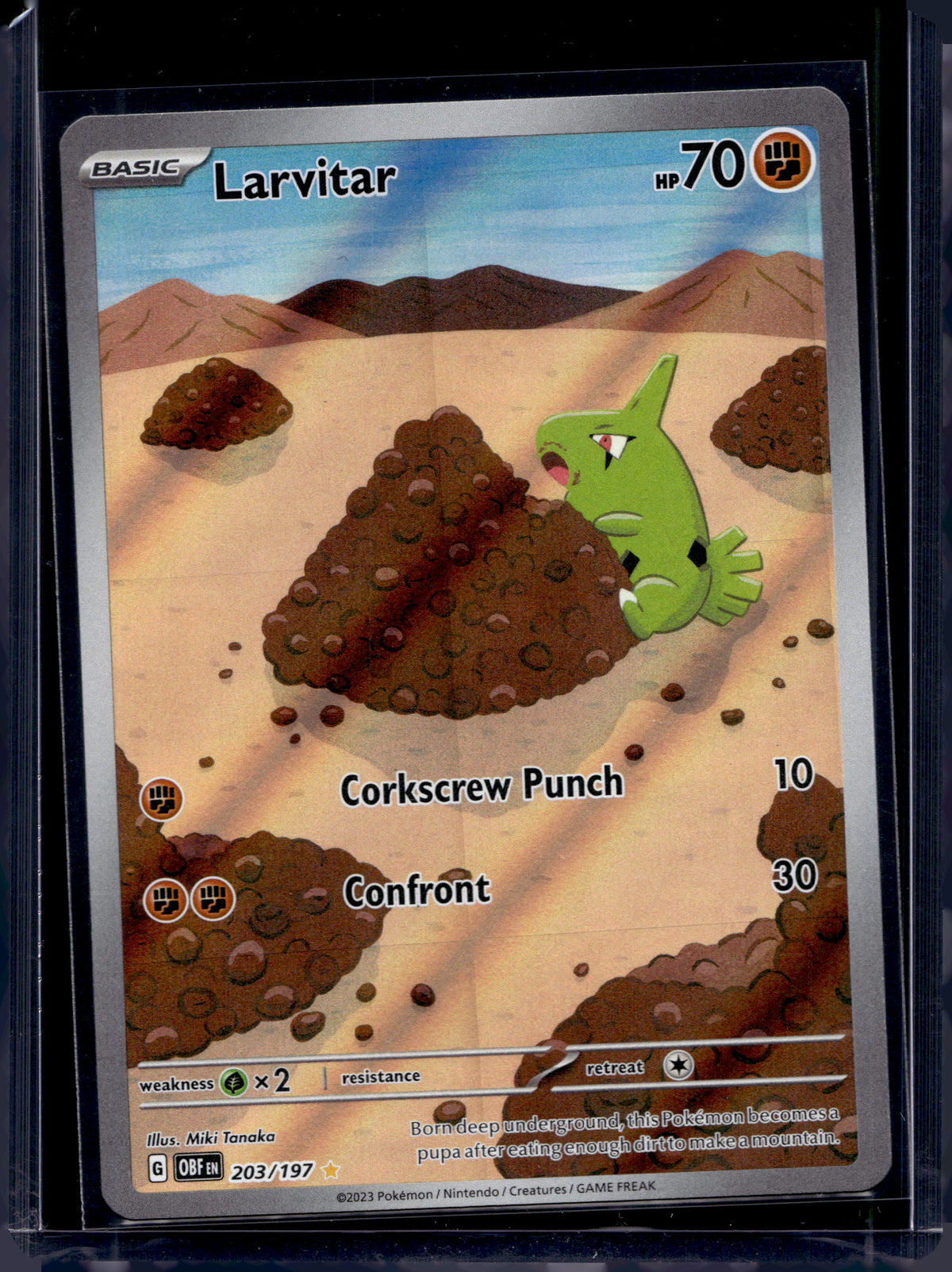 Larvitar 203/197 Raw