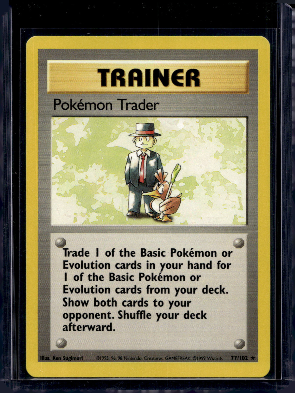 Pokemon Trader (Base Set - Unlimited) 77/102 Raw