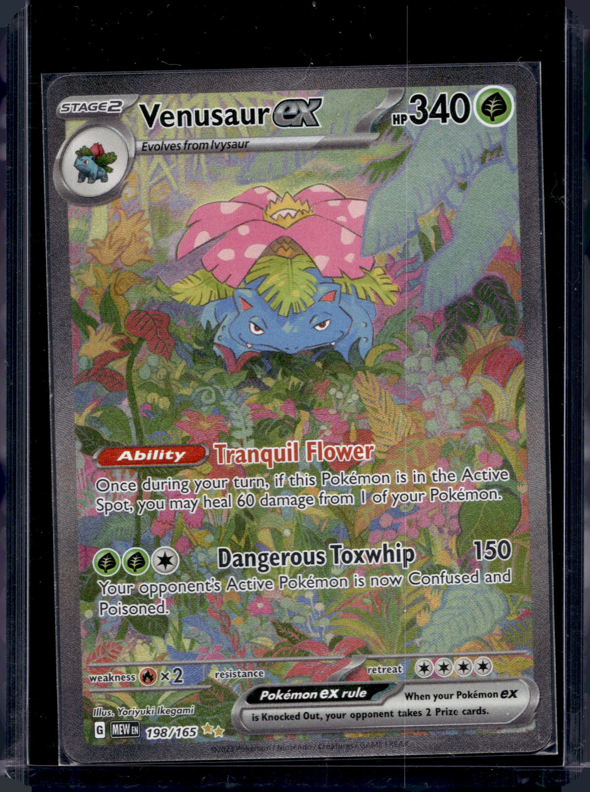 Venusaur ex 198/165 Raw