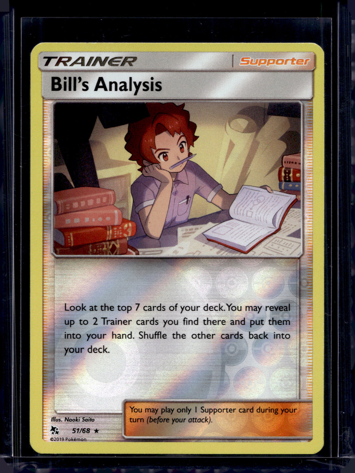 Bill's Analysis - Reverse Holofoil - 51/68 Raw