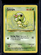 Caterpie (Base Set - Unlimited) 45/102 Raw