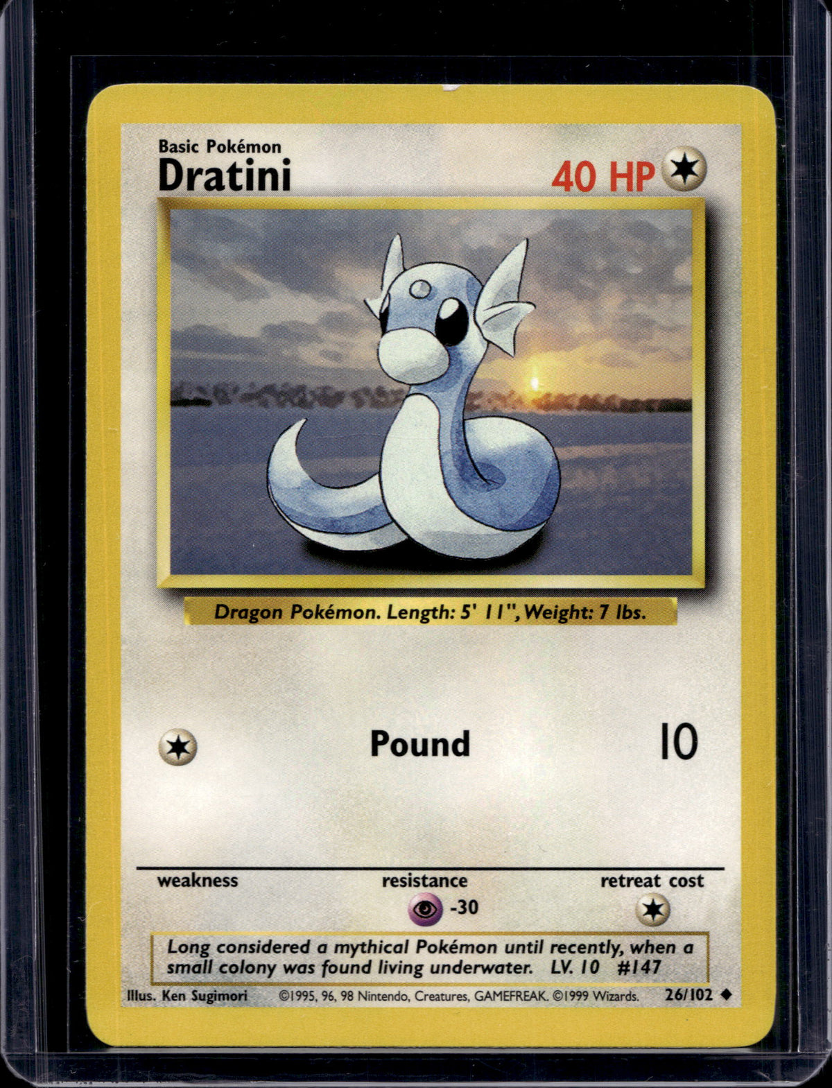 Dratini (Base Set - Unlimited) 26/102 Raw