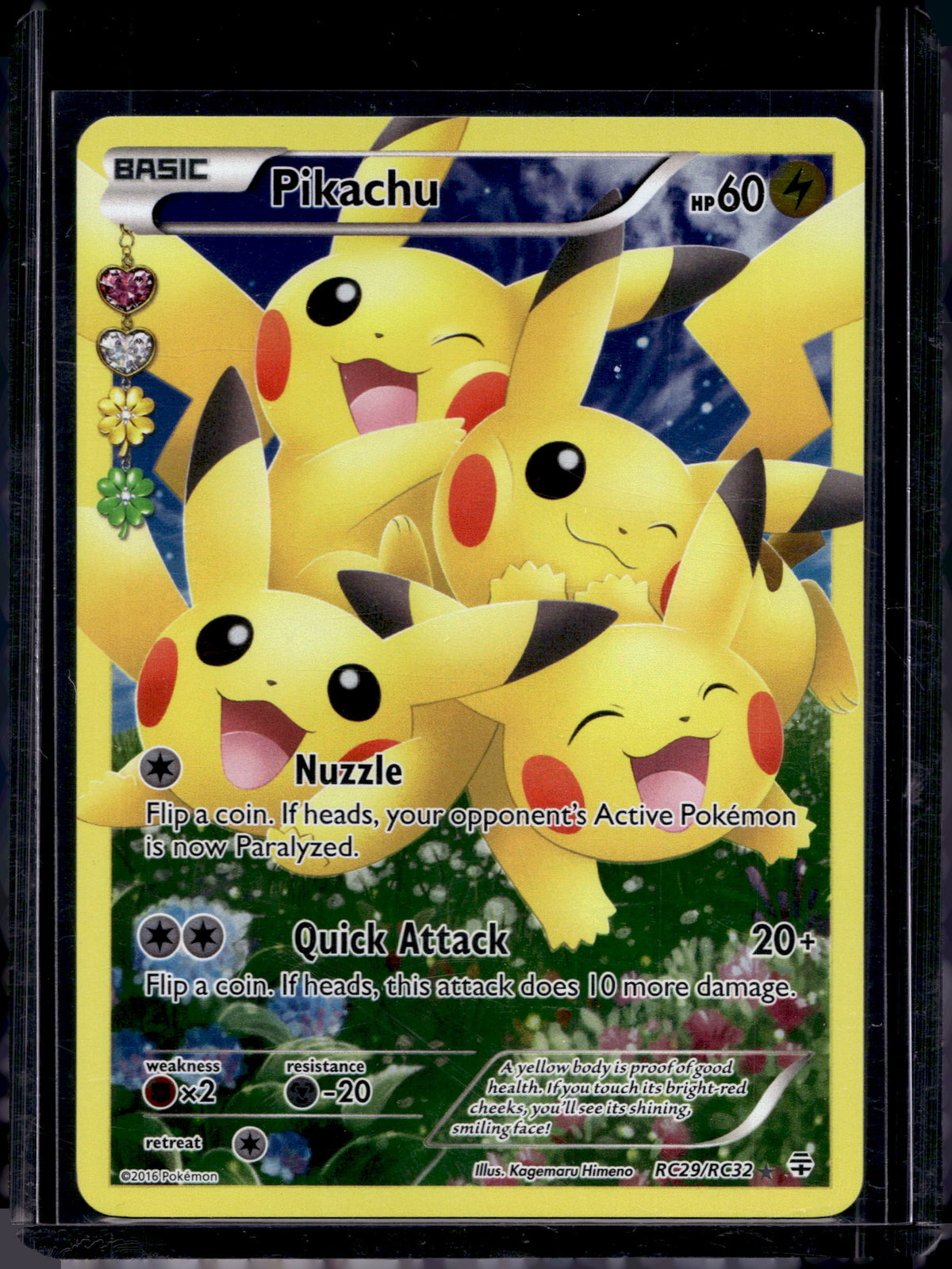 Pikachu (Full Art) RC29/RC32 Raw