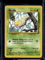 Weedle (Base Set - Unlimited) 69/102 Raw