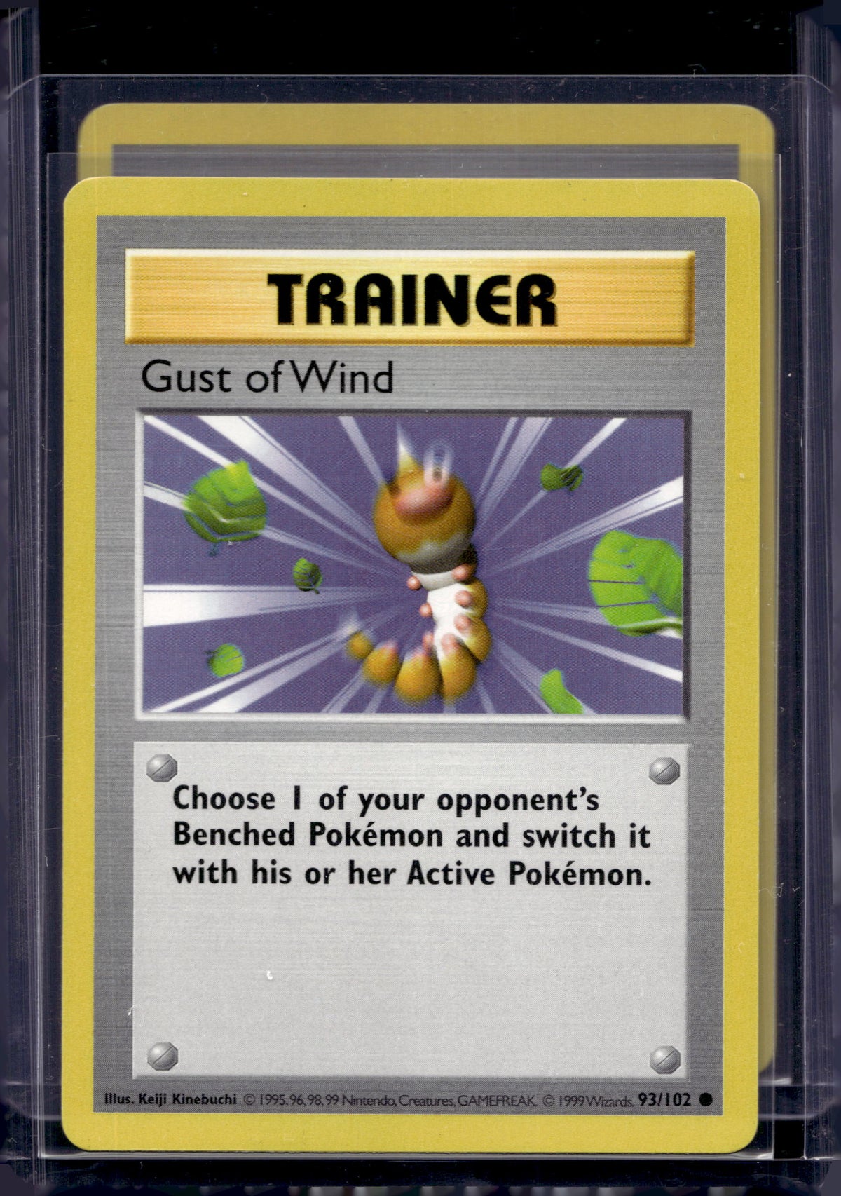 Gust Of Wind (Base Set - Unlimited) 93/102 Raw