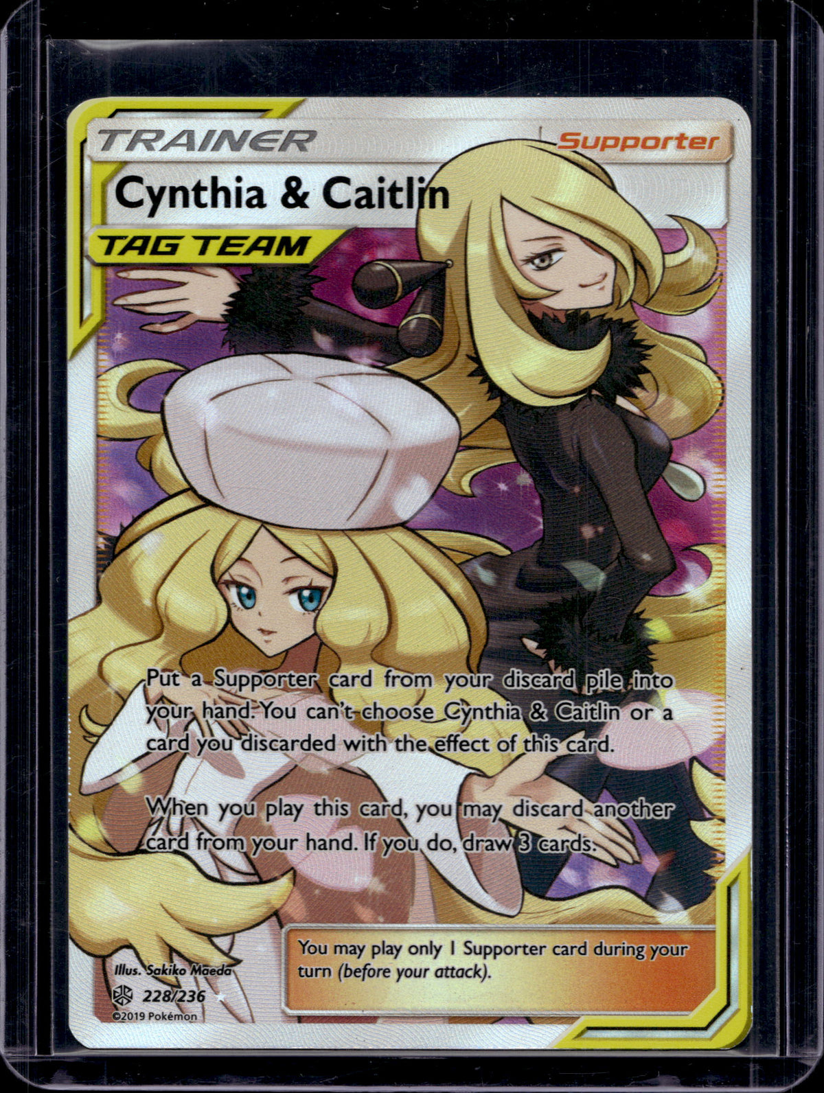 Cynthia & Caitlin (Full Art) 228/236 Raw