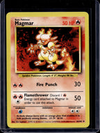 Magmar (Base Set - Unlimited) 36/102 Raw