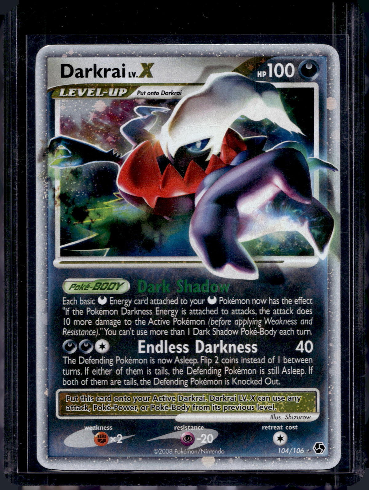Darkrai Lv.X 104/106 Raw