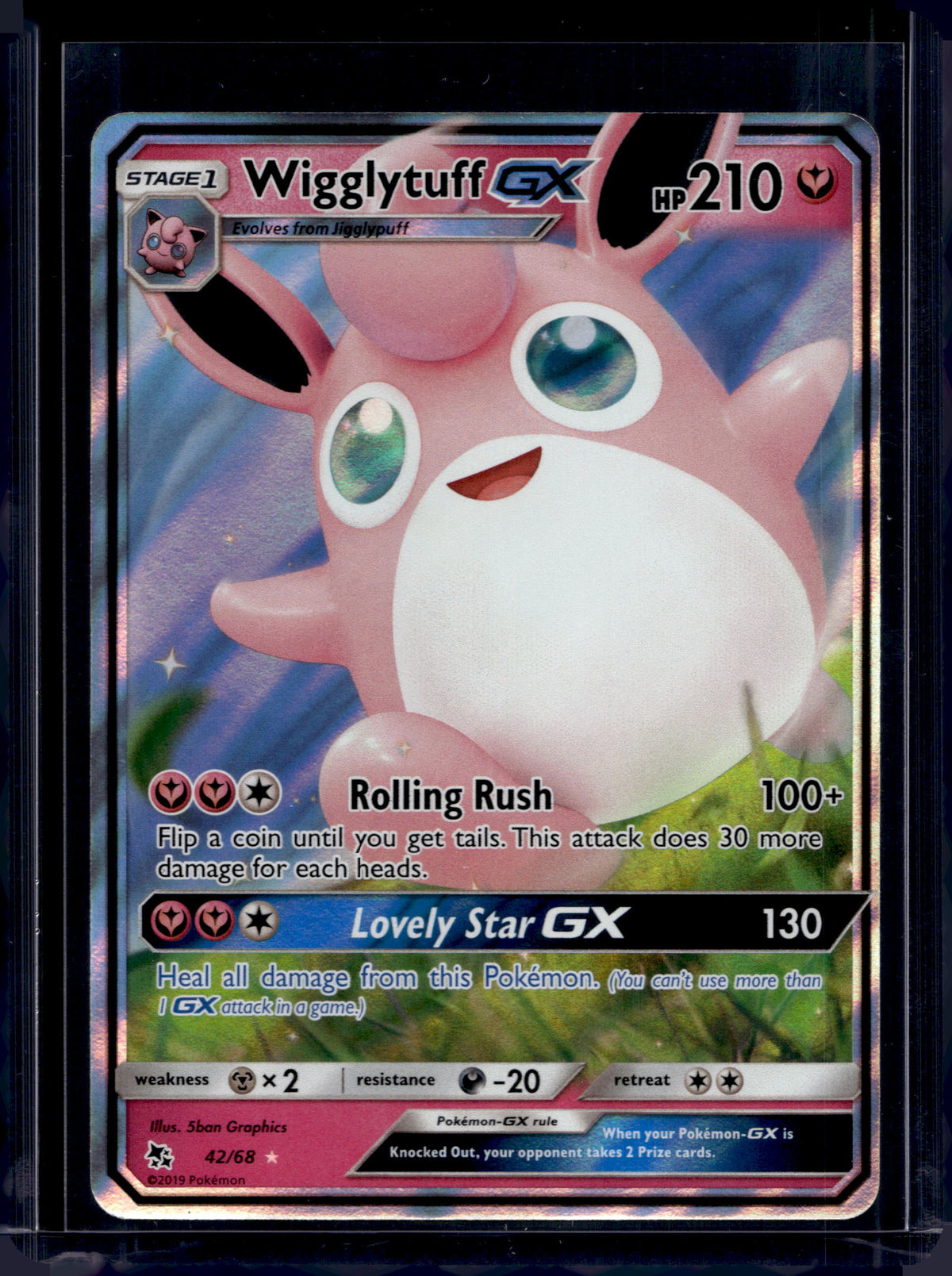 Wigglytuff GX 42/68 Raw