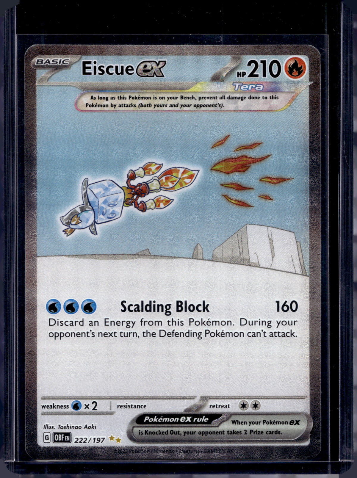 Eiscue ex 222/197 Raw