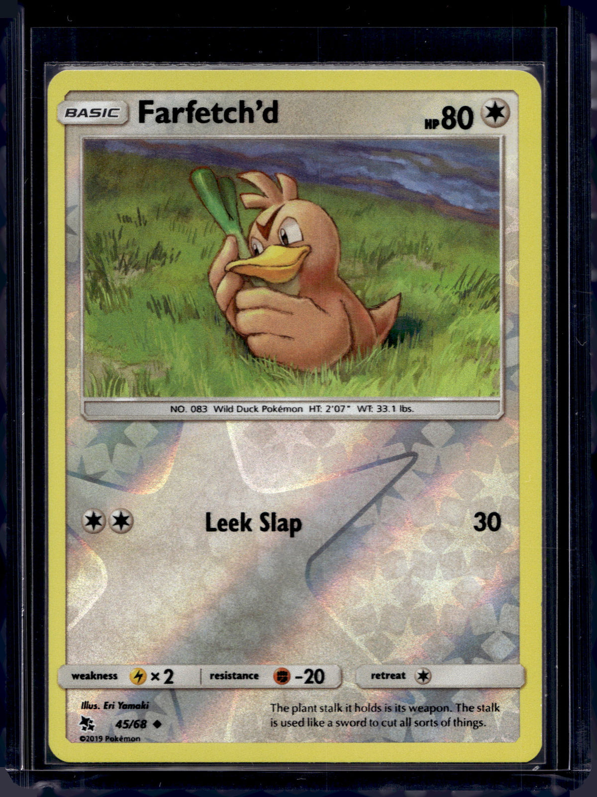 Farfetch'd - Reverse Holofoil - 45/68 Raw