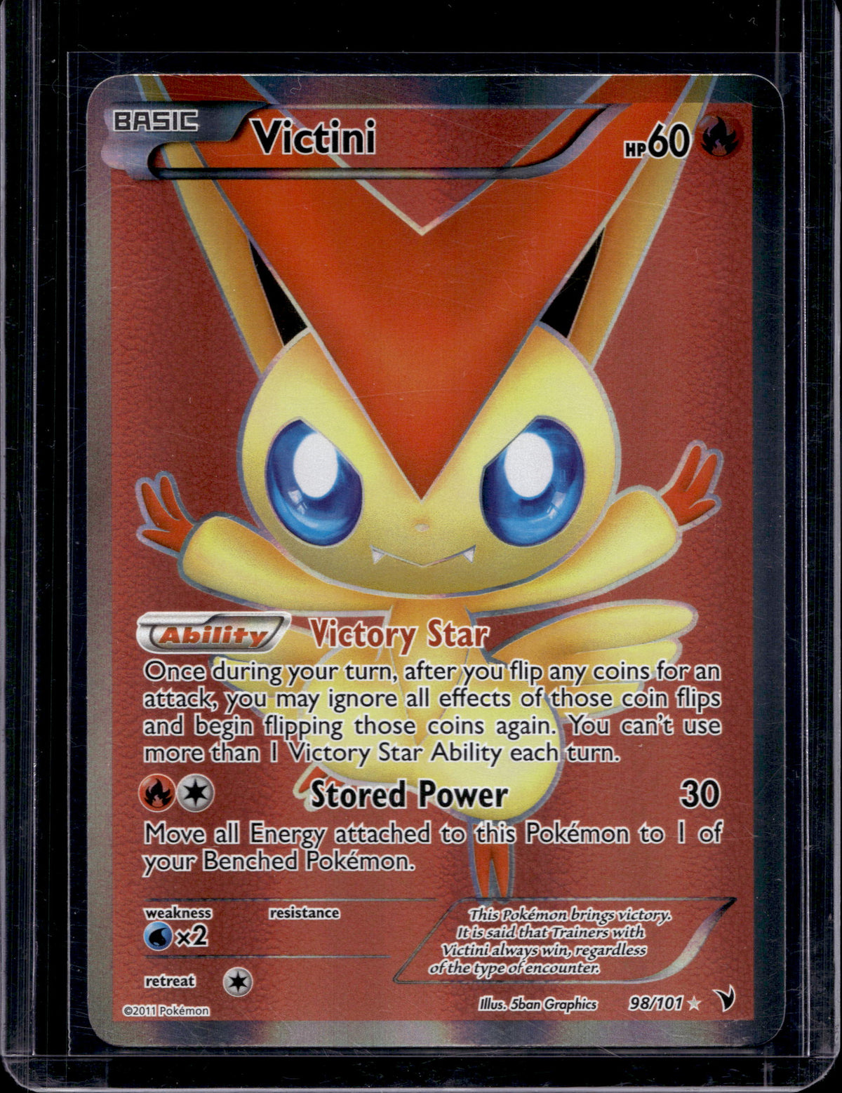 Victini 98/101 Raw