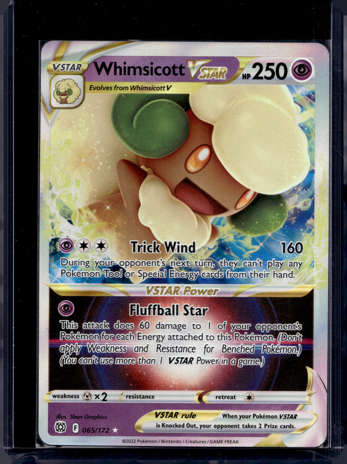 Whimsicott VSTAR 065/172 Raw