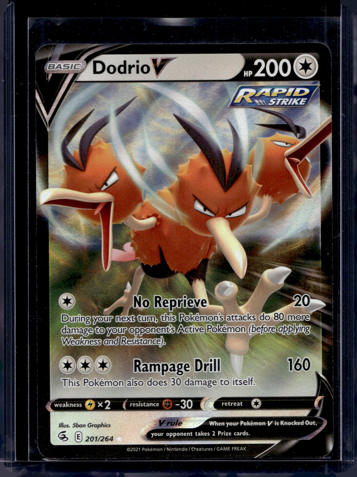 Dodrio V 201/264 Raw