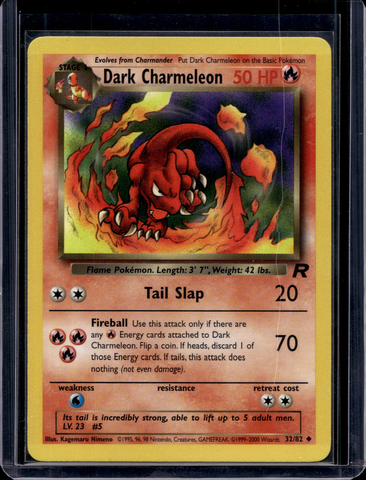 Dark Charmeleon (Team Rocket) 32/82 Raw
