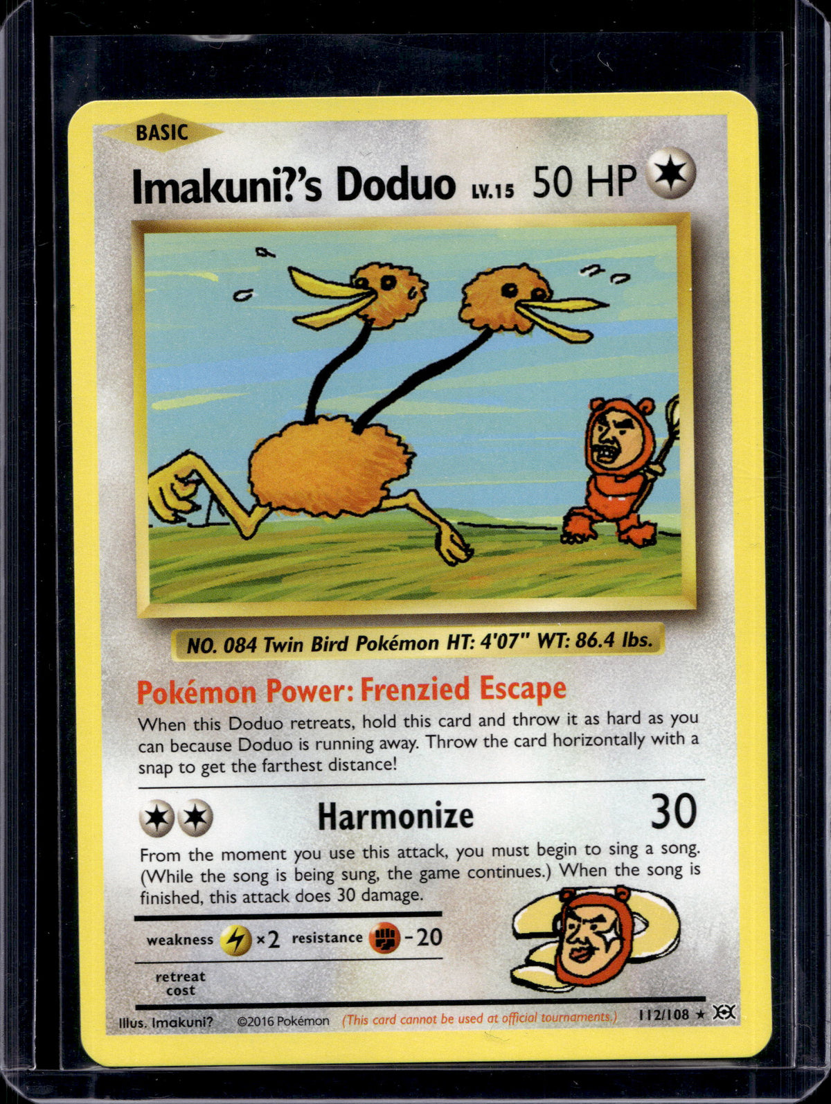 Imakuni's Doduo 112/108 Raw