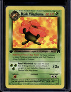 Dark Vileplume (Team Rocket - 1st Edition) 30/82 Raw