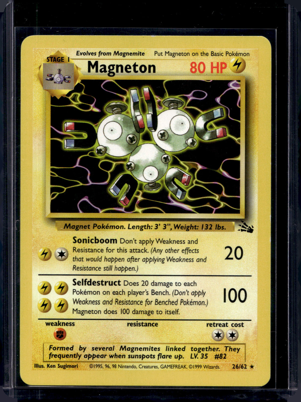 Magneton (Fossil - Unlimited) 26/62 Raw