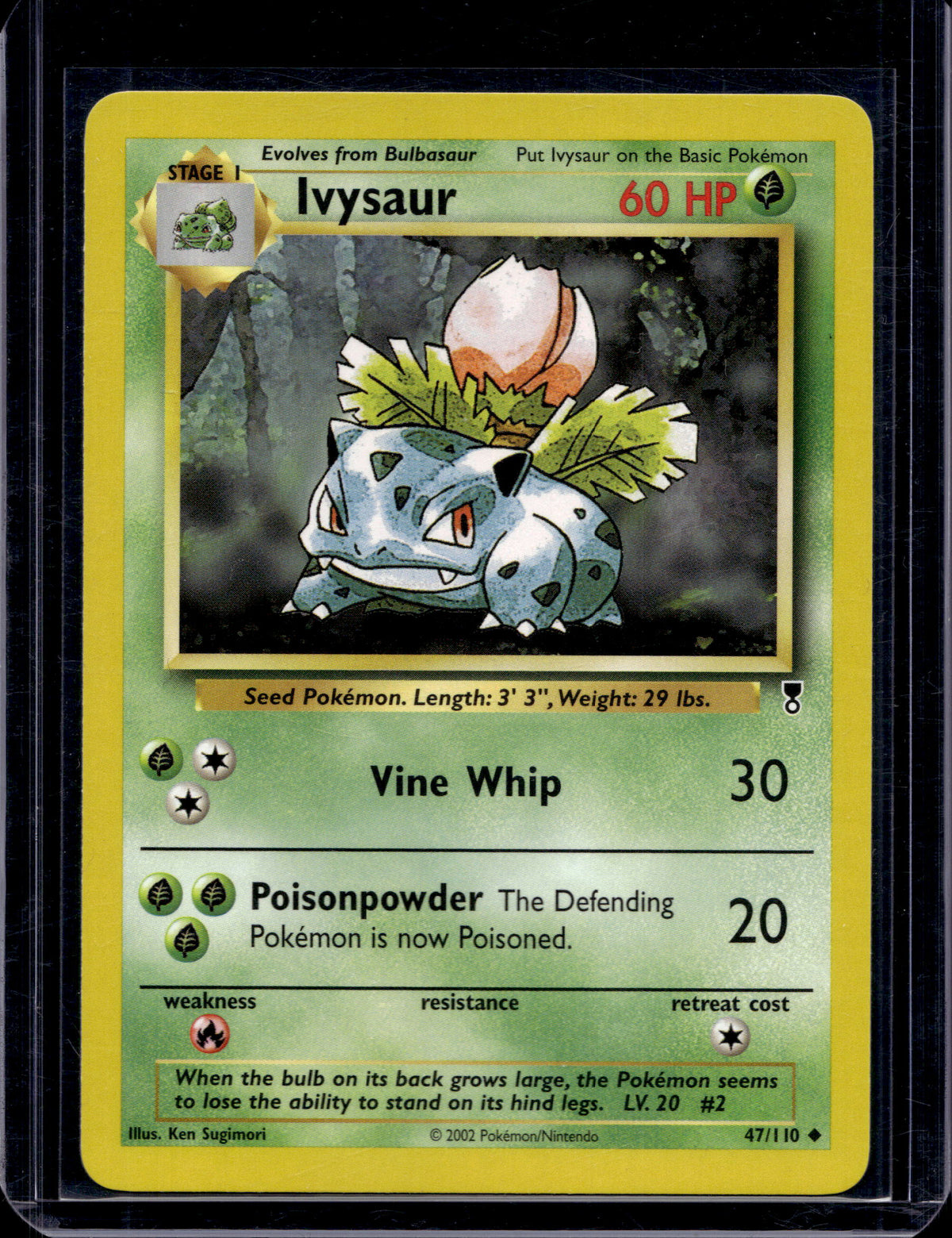 Ivysaur 47/110 Raw