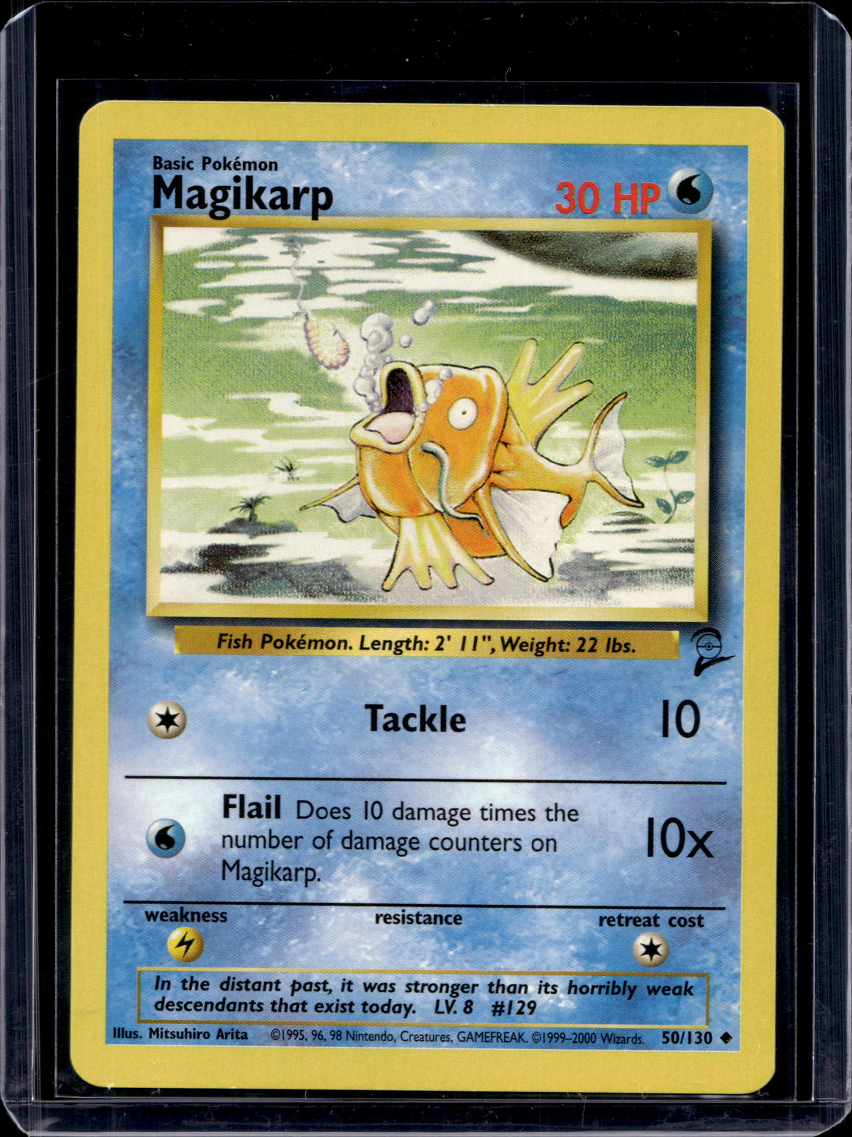Magikarp (Base Set 2 - Unlimited) 50/130 Raw