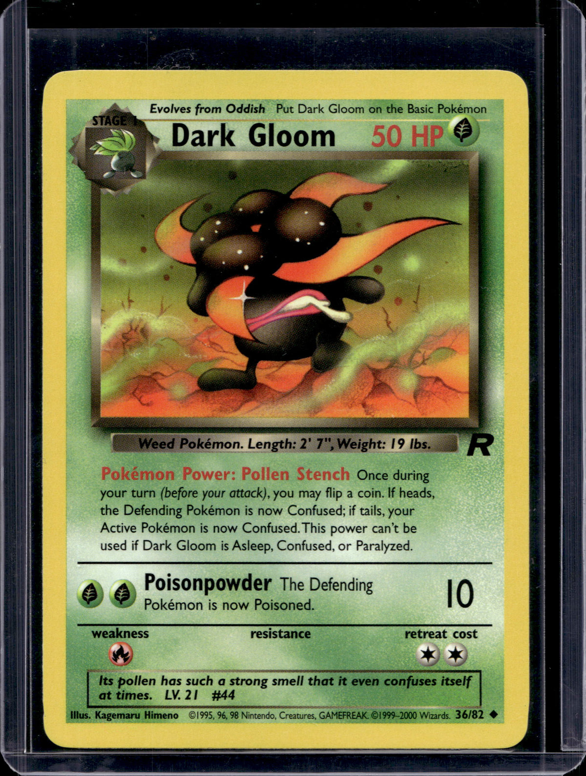 Dark Gloom (Team Rocket) 36/82 Raw