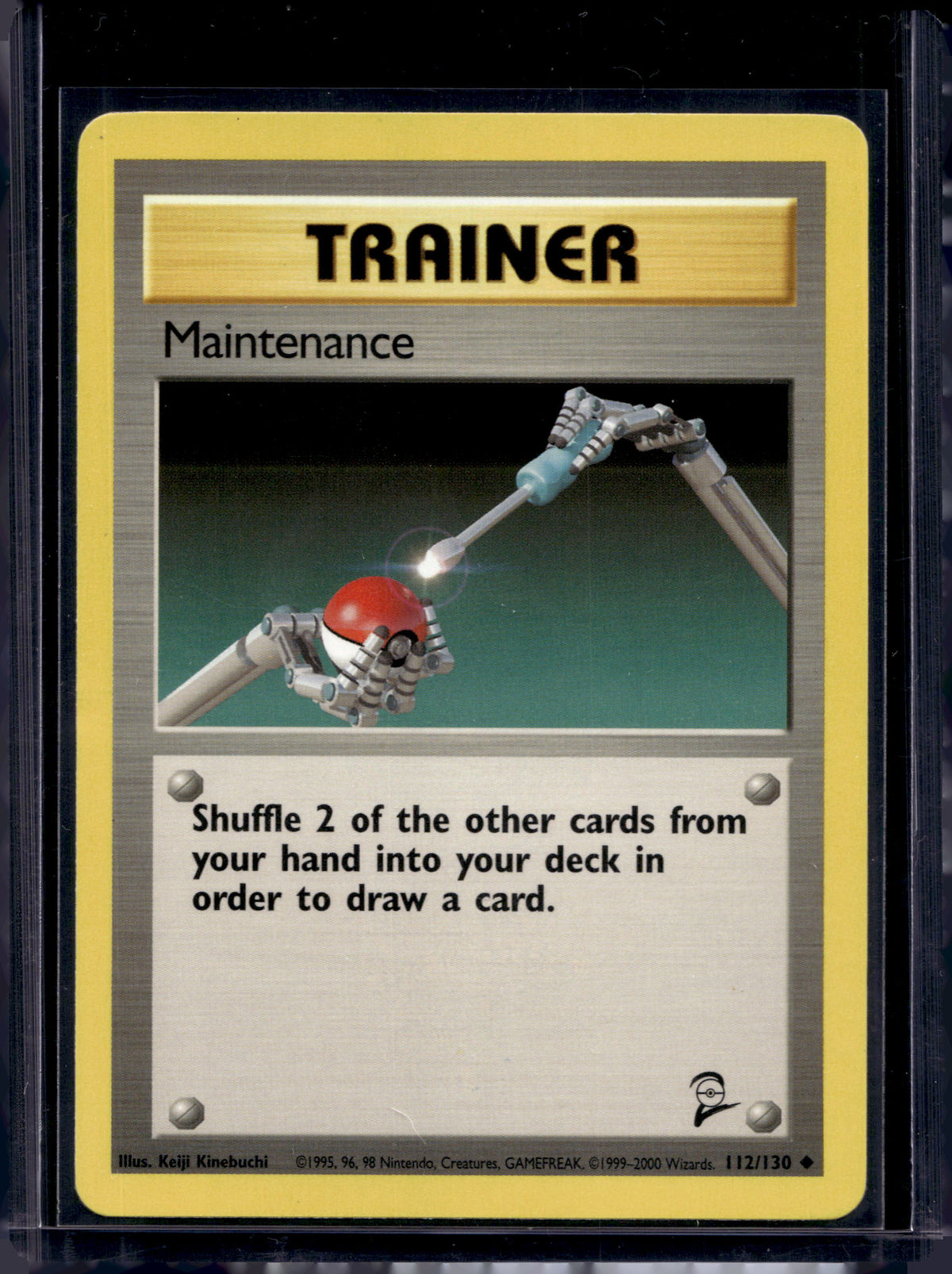 Maintenance (Base Set 2 - Unlimited) 112/130 Raw