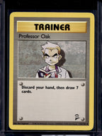 Professor Oak (Base Set 2 - Unlimited) 116/130 Raw