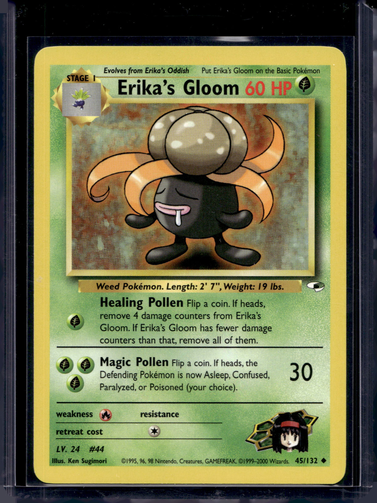 Erika's Gloom (Gym Heroes - Unlimited) 45/132 Raw