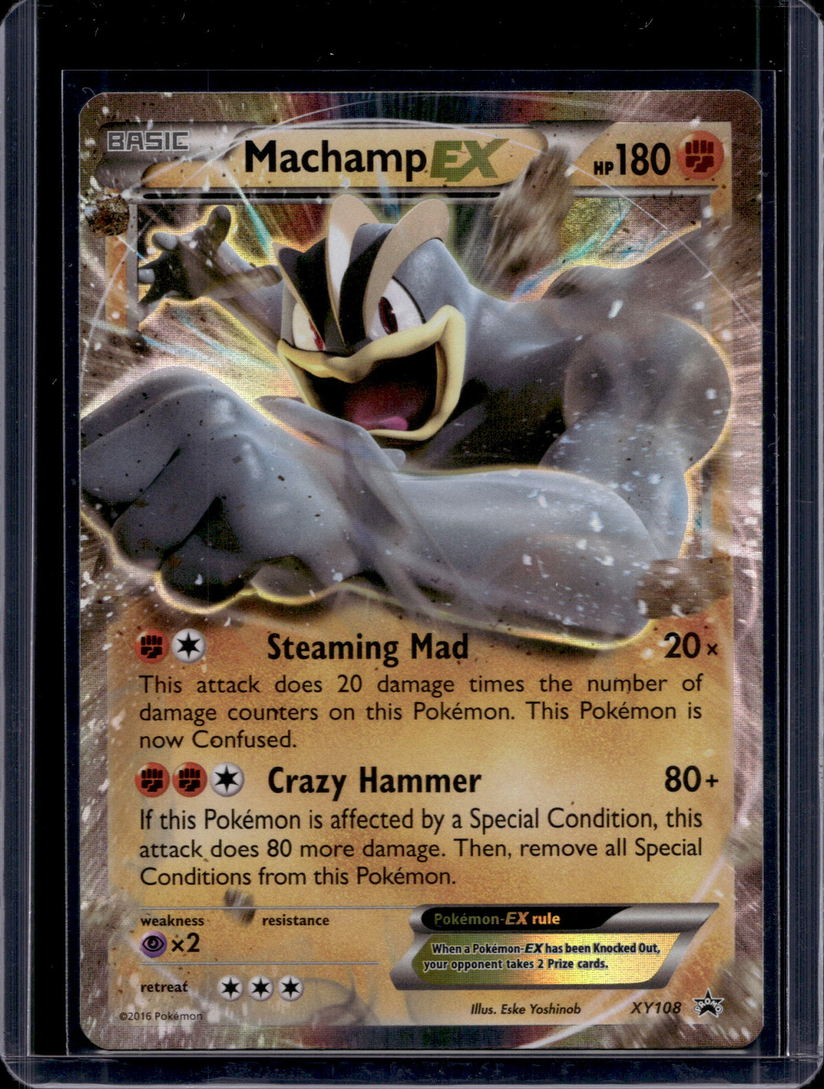 Machamp EX XY108 Raw