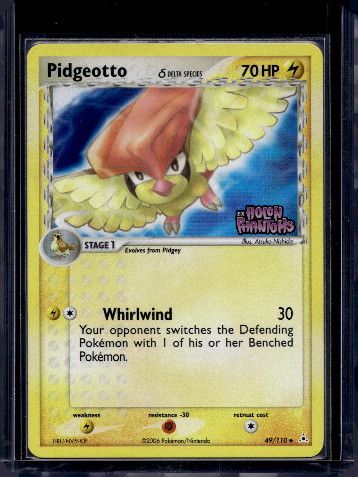 Pidgeotto (Delta Species) - Reverse Holofoil - 49/110 Raw