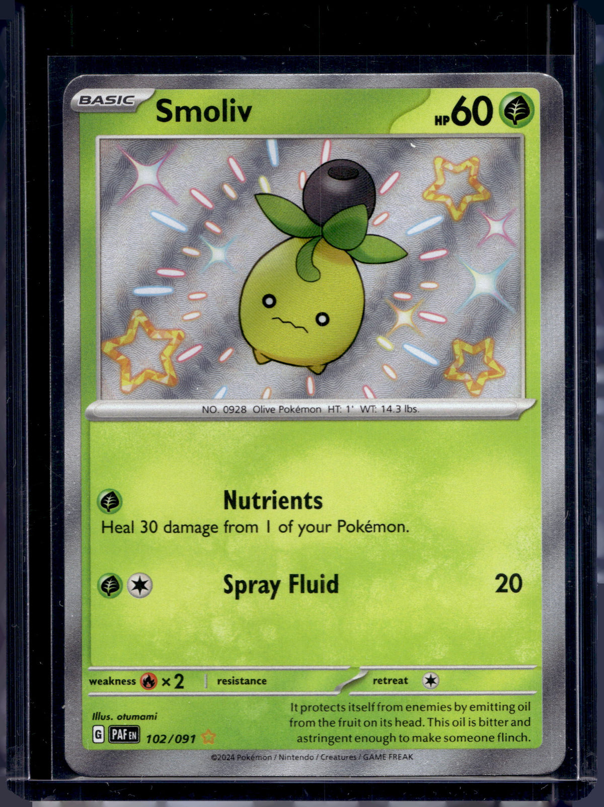 Smoliv 102/091 Raw