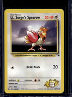 Lt. Surge's Spearow (Gym Heroes - Unlimited) 52/132 Raw