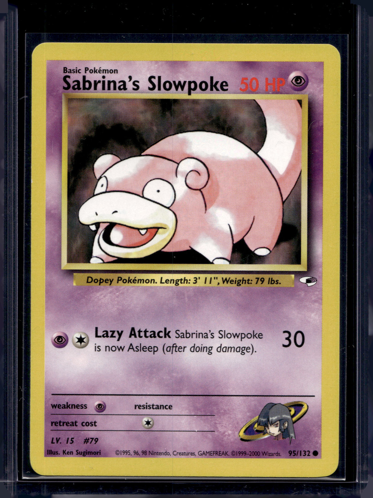 Sabrina's Slowpoke (Gym Heroes - Unlimited) 95/132 Raw