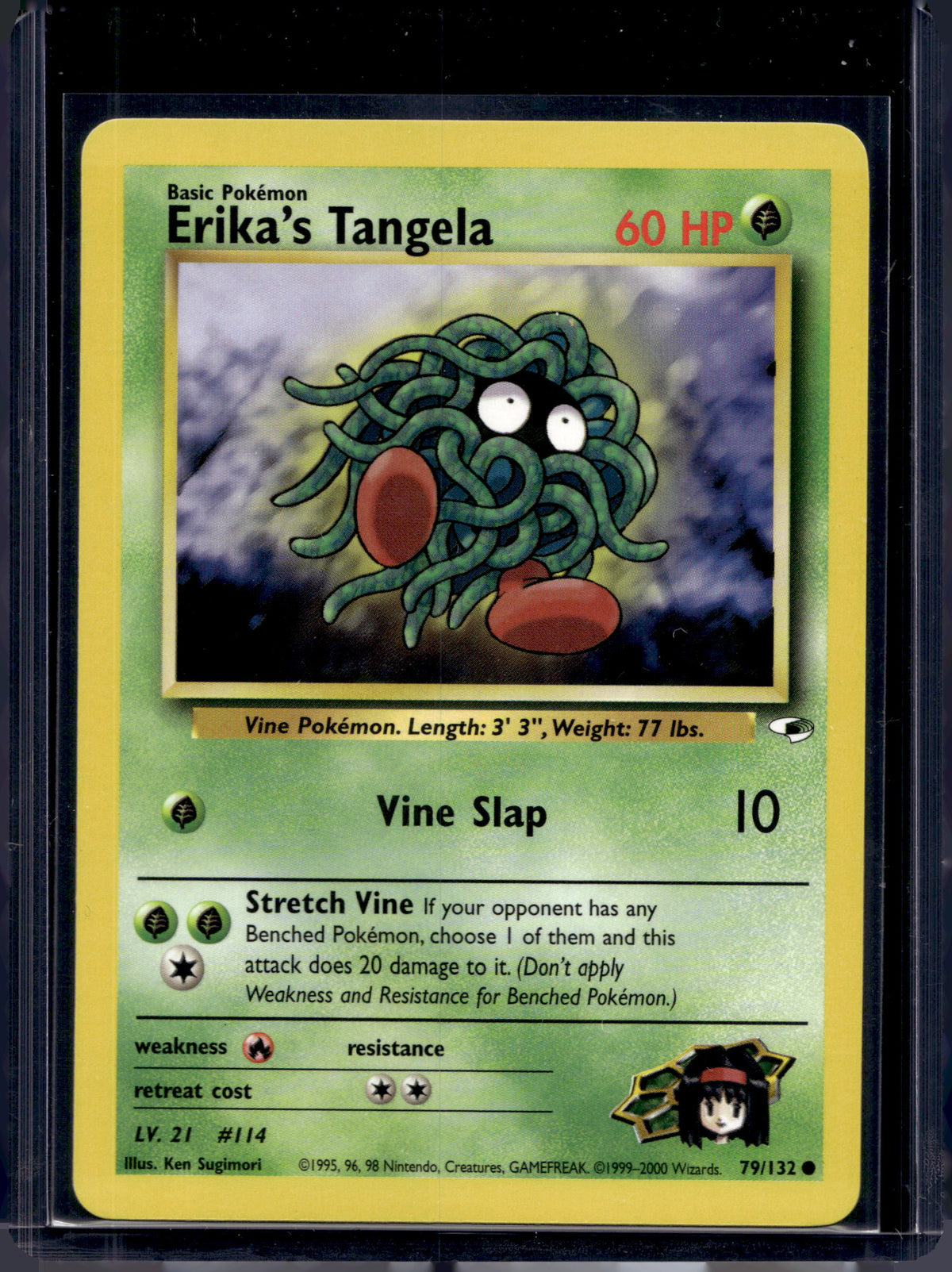 Erika's Tangela (Gym Heroes - Unlimited) 79/132 Raw