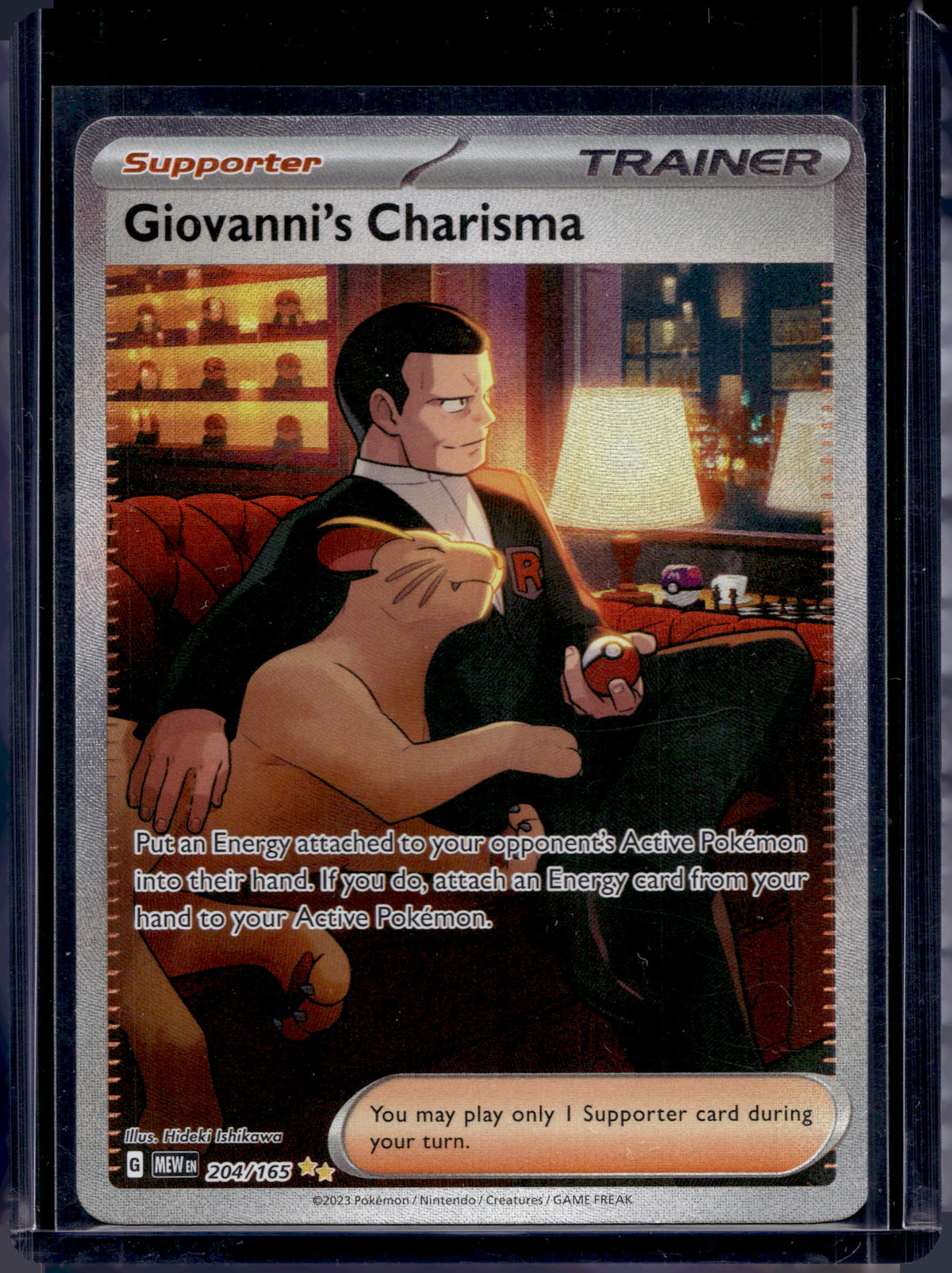 Giovanni's Charisma 204/165 Raw