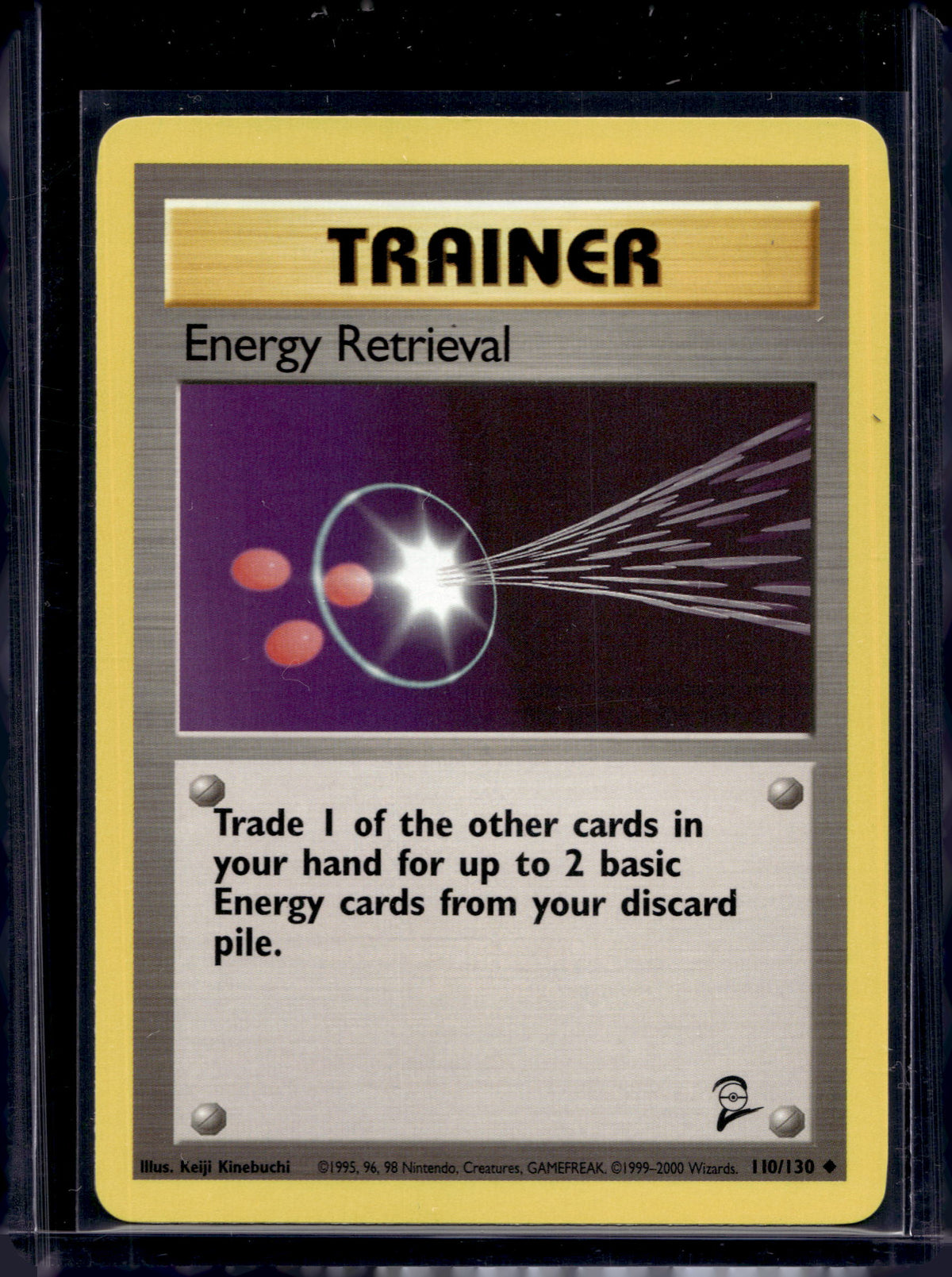 Energy Retrieval (Base Set 2 - Unlimited) 110/130 Raw