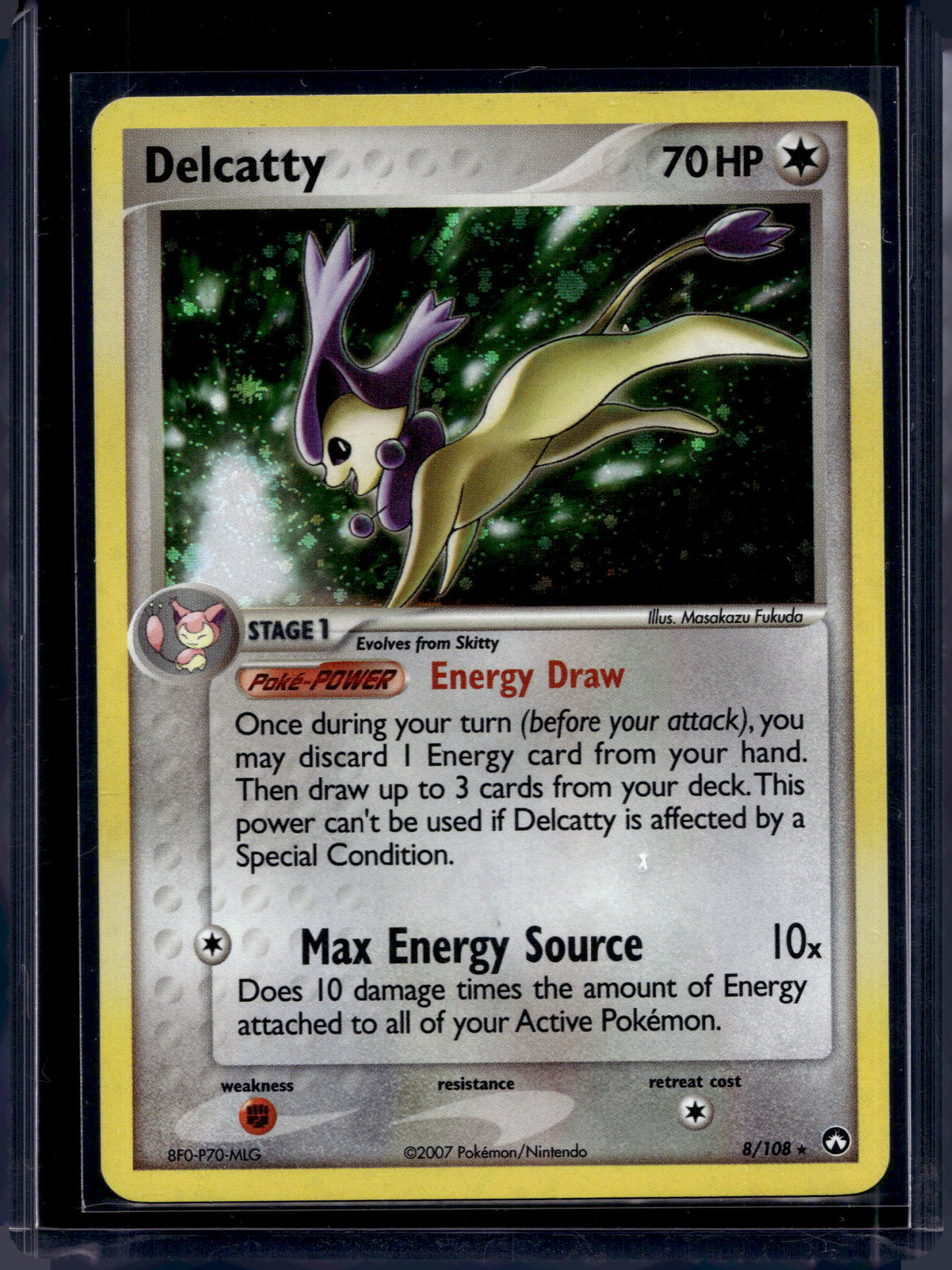 Delcatty - Holofoil - 8/108 Raw
