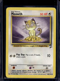 Meowth (Base Set 2 - Unlimited) 80/130 Raw
