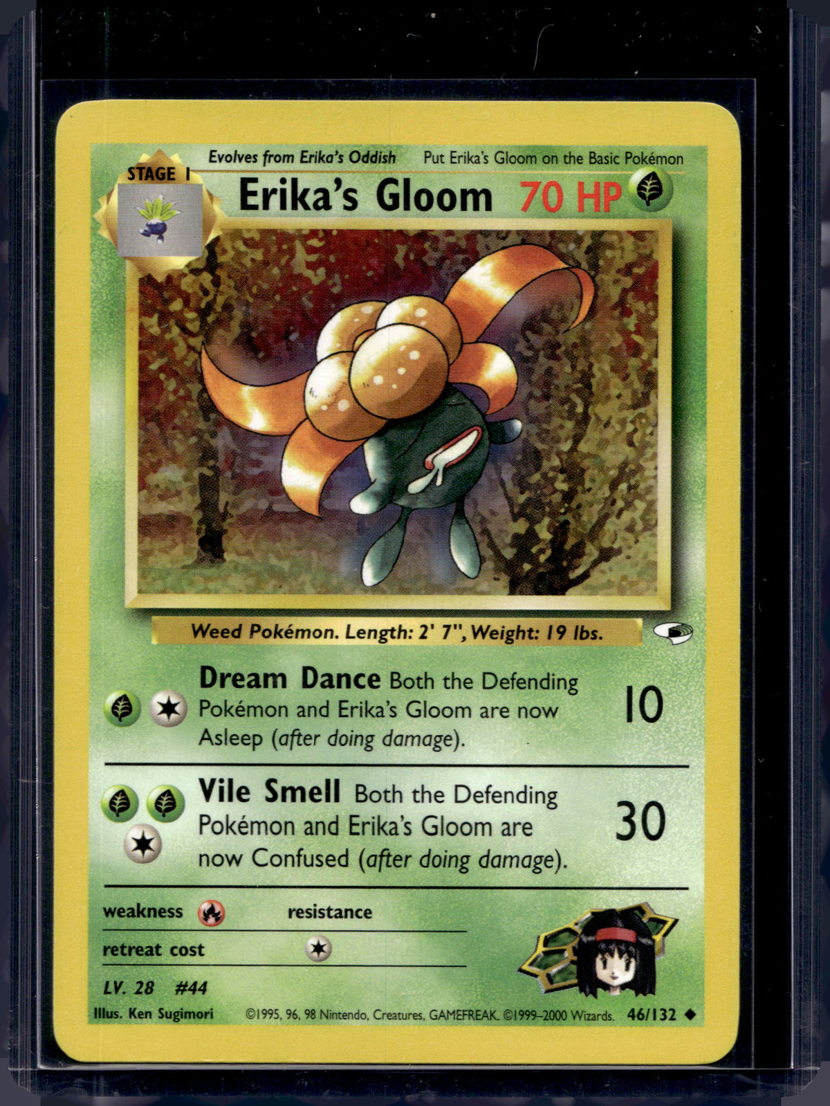 Erika's Gloom (Gym Heroes - Unlimited) 46/132 Raw