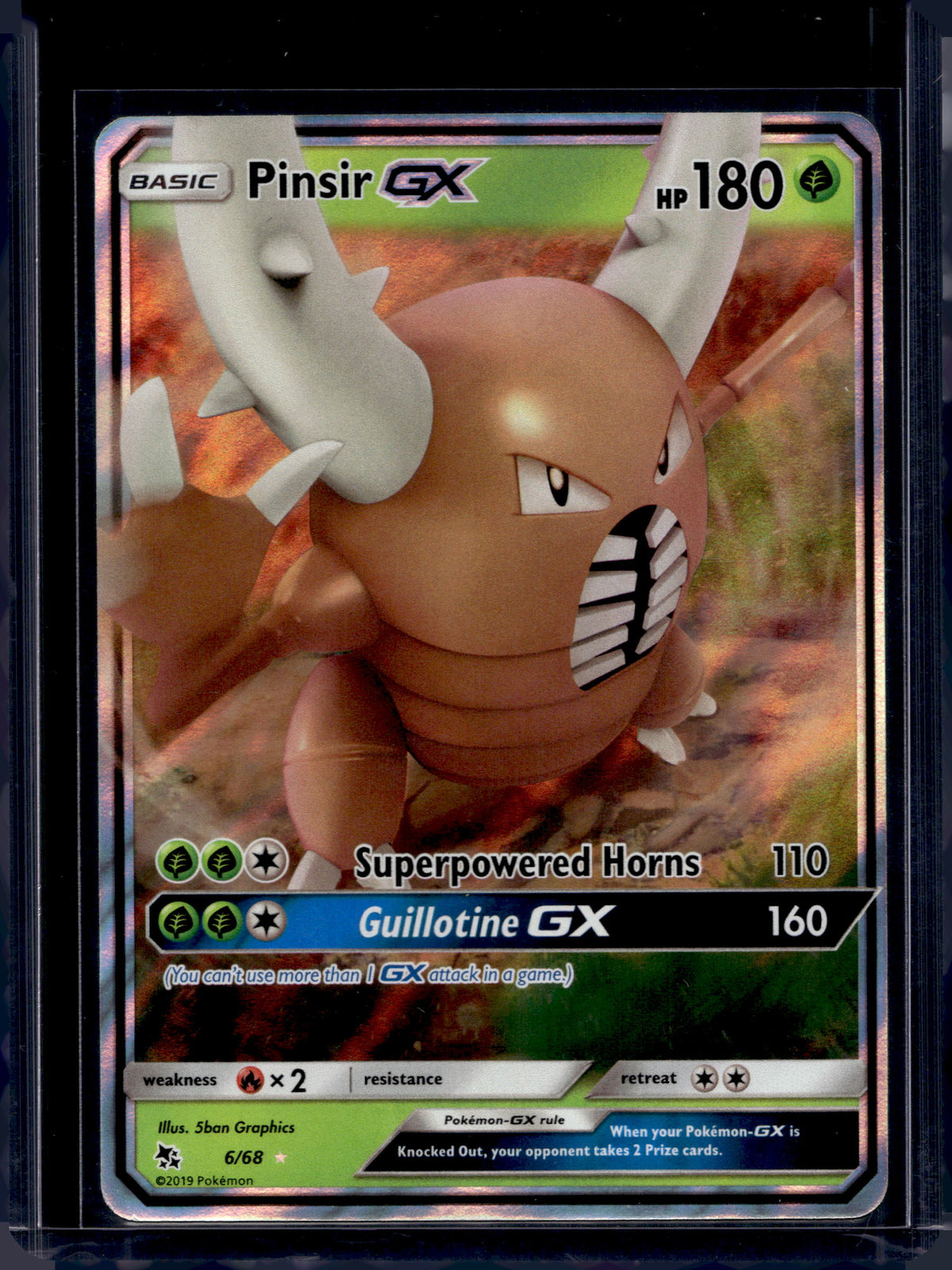 Pinsir GX 6/68 Raw