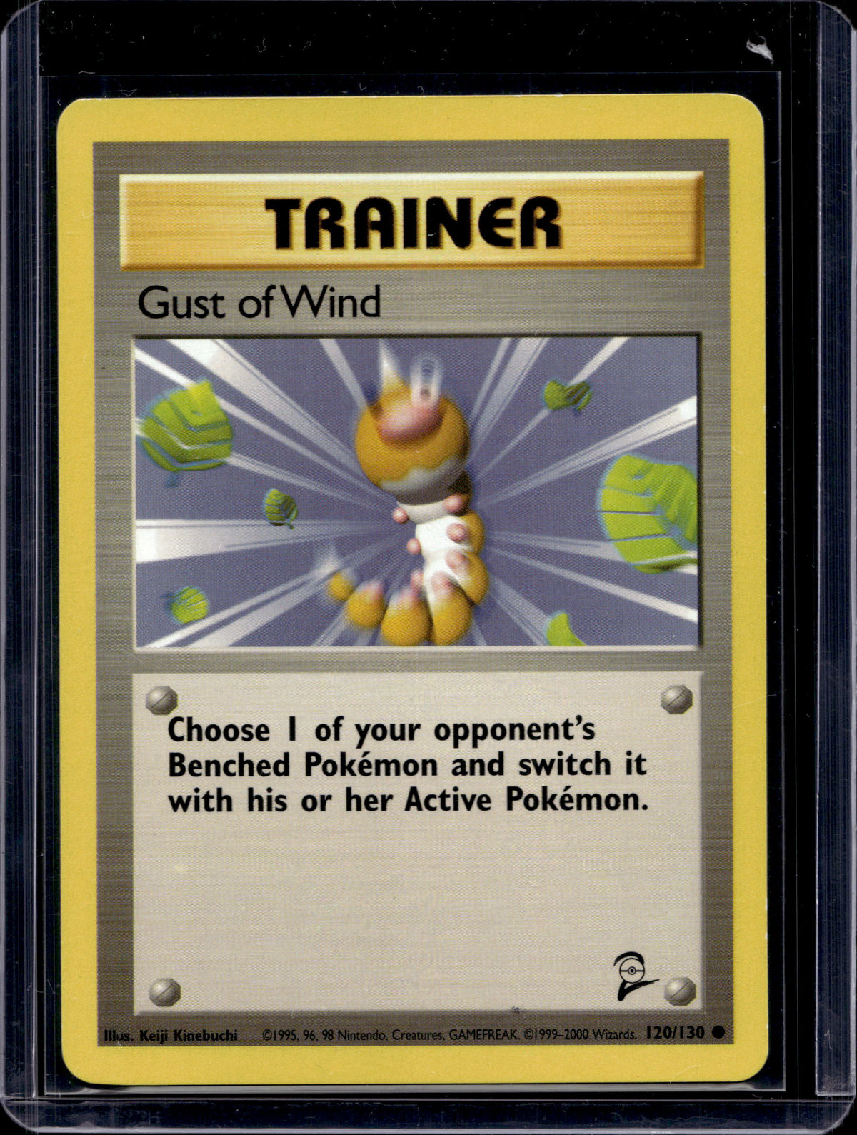 Gust Of Wind (Base Set 2 - Unlimited) 120/130 Raw