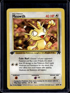 Meowth (Team Rocket - 1st Edition) 62/82 Raw