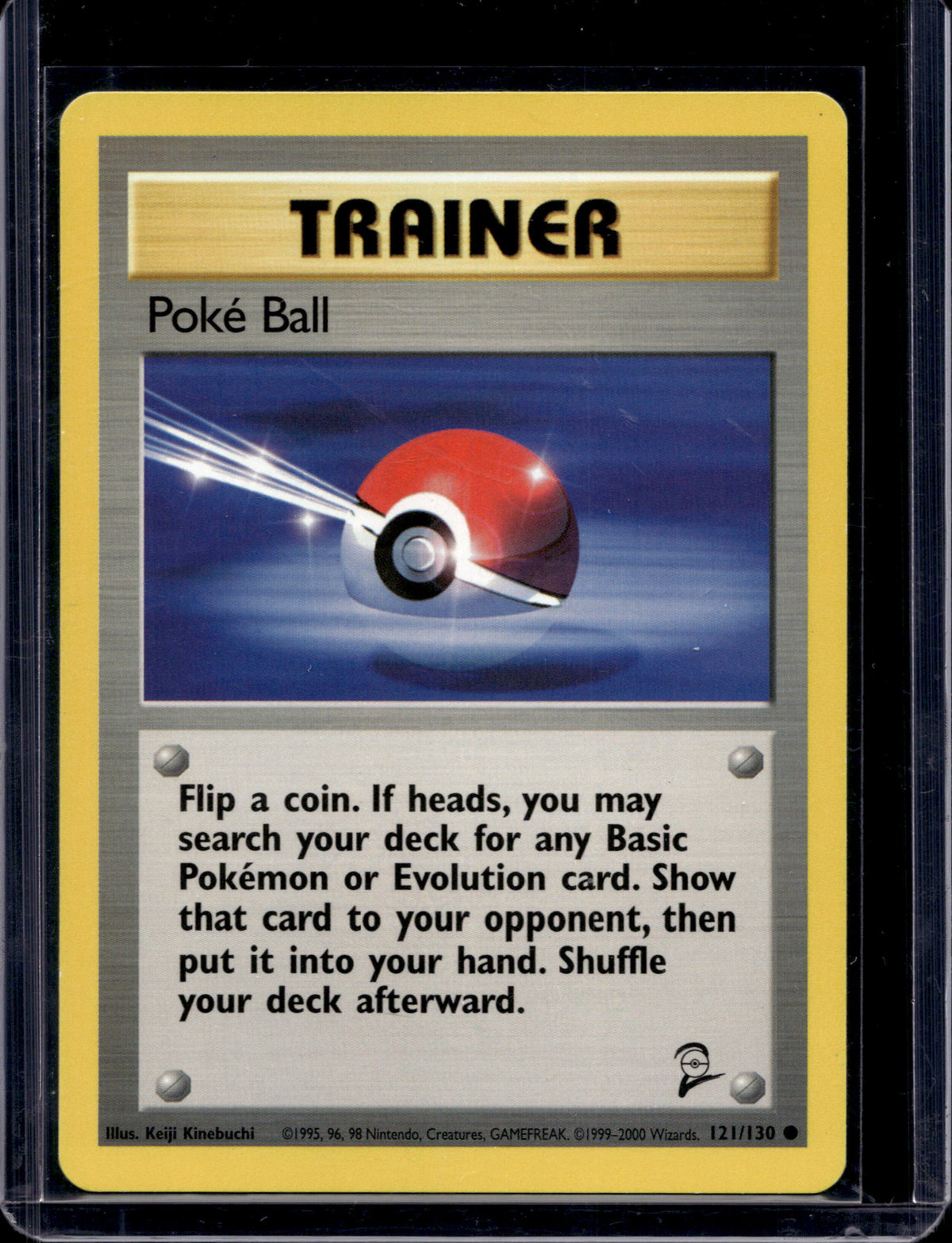 Poke Ball (Base Set 2 - Unlimited) 121/130 Raw